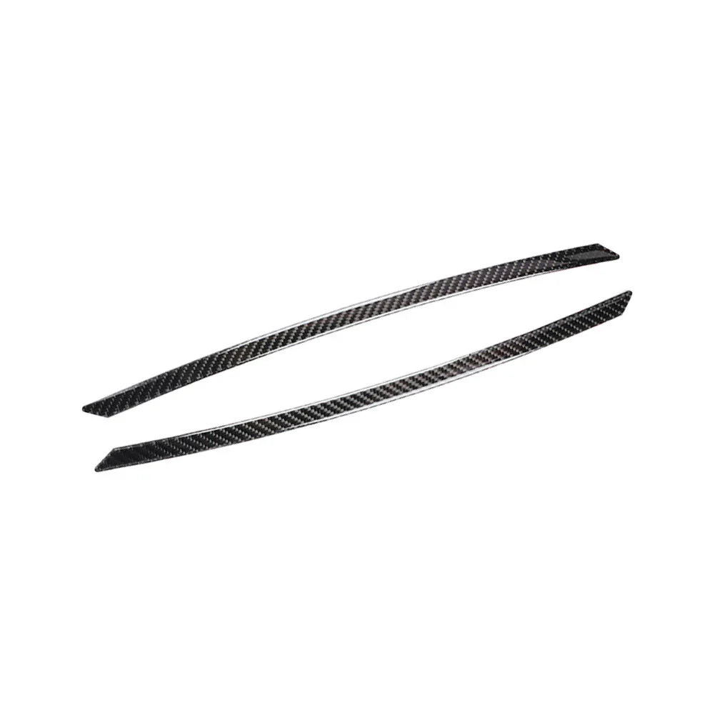 Carbon Fiber Headlight Eyebrows Trim for Audi A4 A5 (2009-2016)