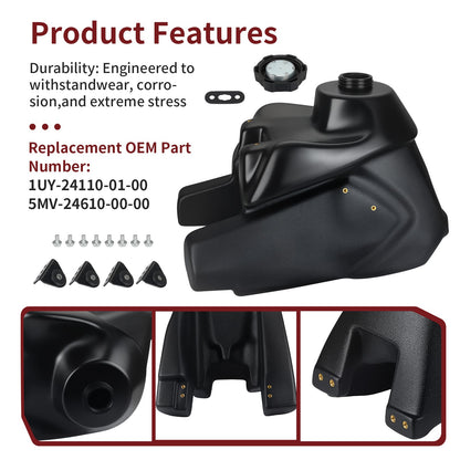 Fuel Gas Tank for Yamaha Warrior YFM 350 (1987–2004)