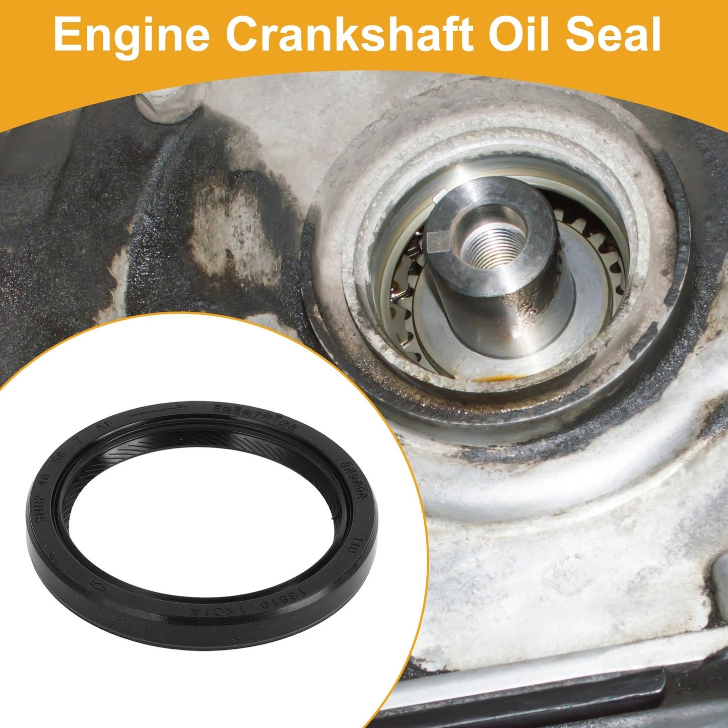 Front Crankshaft Oil Seal for Nissan 200SX (1995–1996) No. 13510-53J10