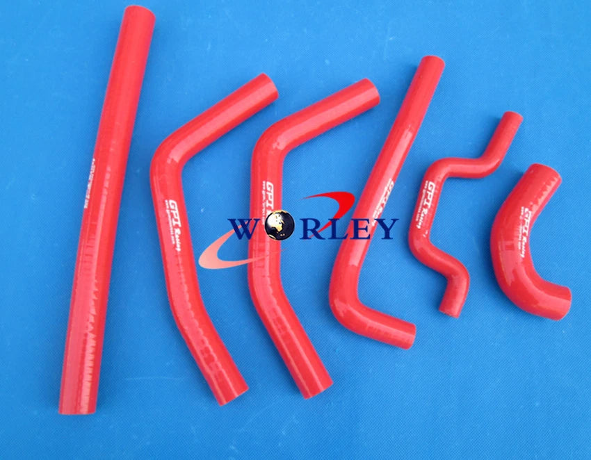 Silicone Radiator Hose for Kawasaki KXF250 KX250F (2009–2015) - Blue