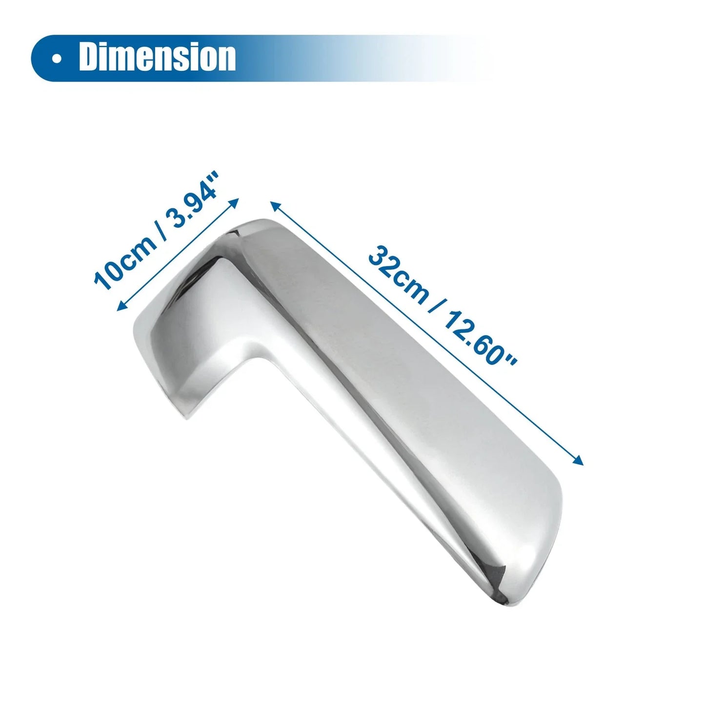 Door Mirror Covers for Chevy Silverado 1500, GMC Sierra (2014-2023)