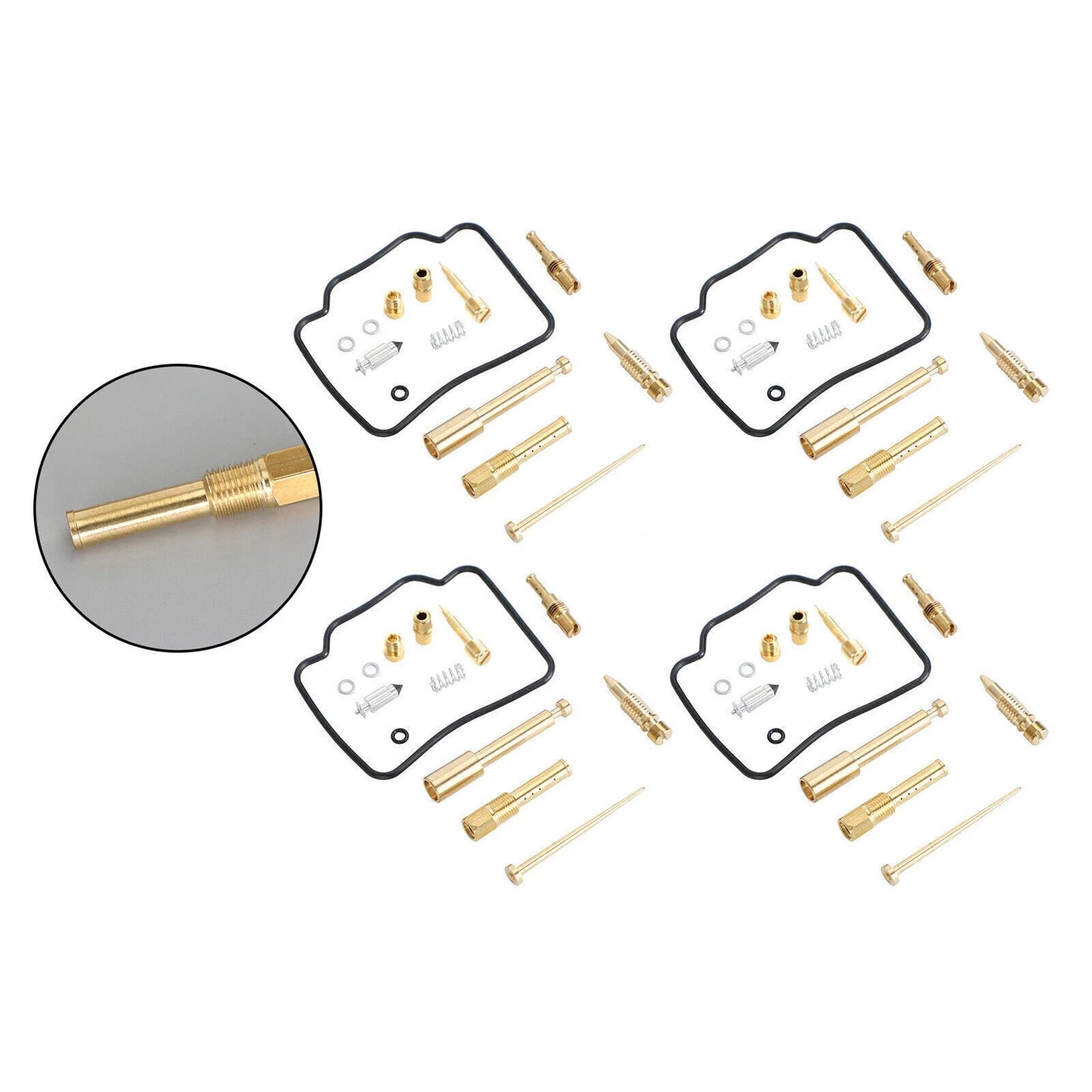 Carburetor Repair Kit for Honda CB750 Seven Fifty RC42 (1992–2008) 4PCS