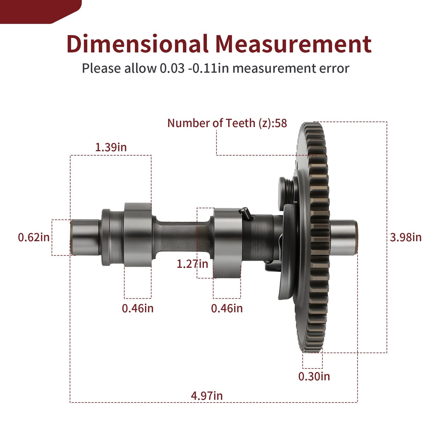 Camshaft Assembly for Yamaha Pro Hauler 700/1000 (2004–2006)