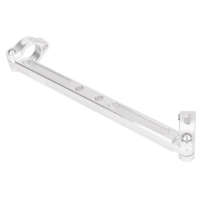 Handlebar Cross-Bar Brace Clamp for BMW R1200GS (2013-2014) Silver Aluminum