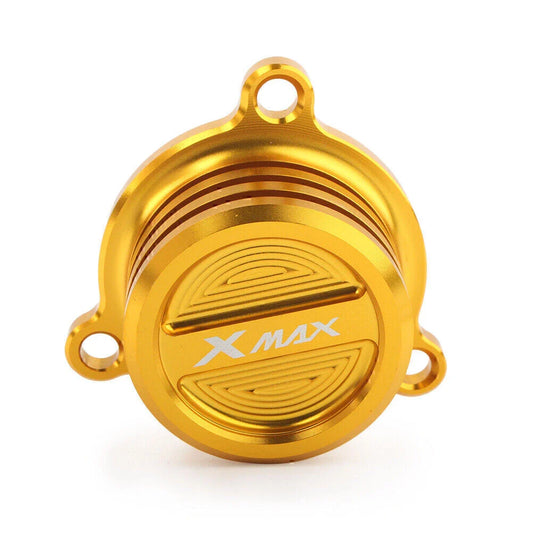 Engine Oil Filter Clear Caps for Yamaha XMAX 250 300 400 (2018)