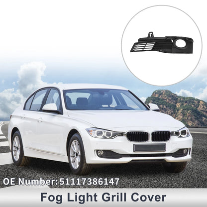 1 Pc Front Left Fog Light Grill for BMW 3 Series (2015-2019)