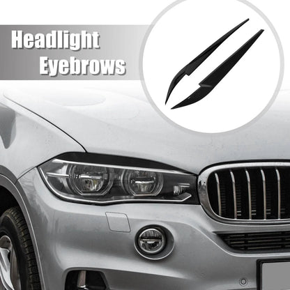 1 x Pair Headlight Eye Lid Cover Decoration Styling Sticker for BMW X5 X6