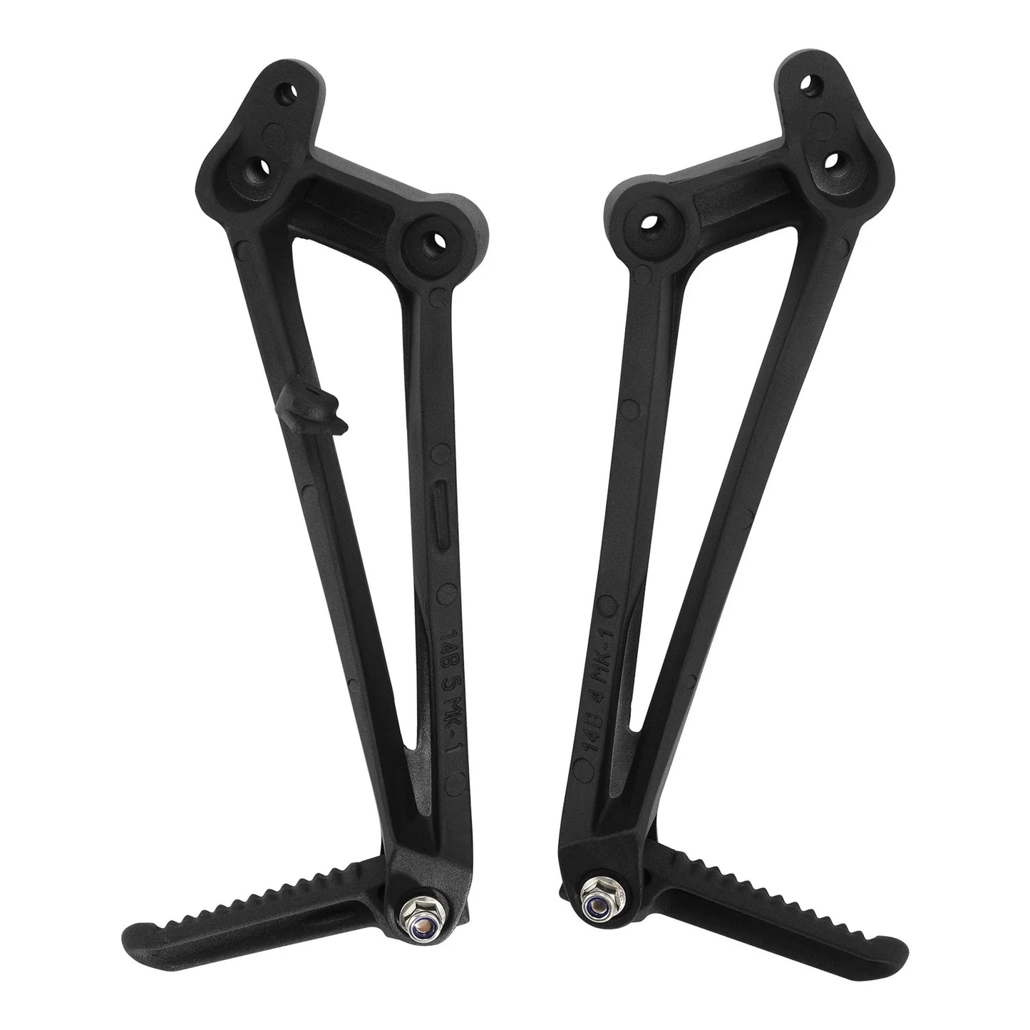 Rear Passenger Footrests Footpegs Bracket for Yamaha YZF R1 (2009-2014)