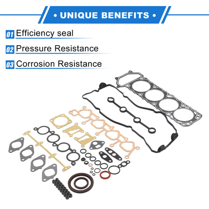 Cylinder Head Gasket Kit No. 101011E485 for Nissan KA24/U13 (Year Range)