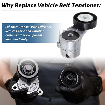 Belt Tensioner for Chevrolet Astra (2008) - Metal, 1 x Piece