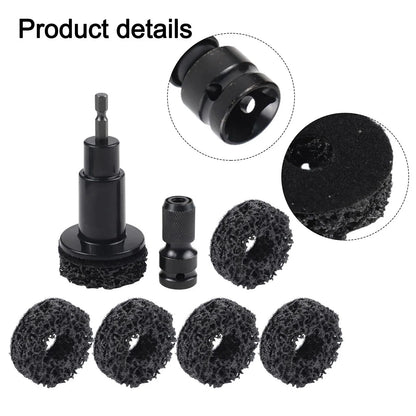 8PCS / Automotive Rust Removal Tools for Hub Shafts and Brake Disc Cleaning