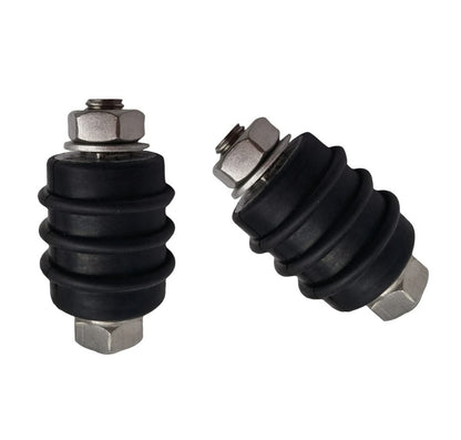 Set of 2 Upper Front Motor Mounts for Johnson Evinrude Outboards (20-35)