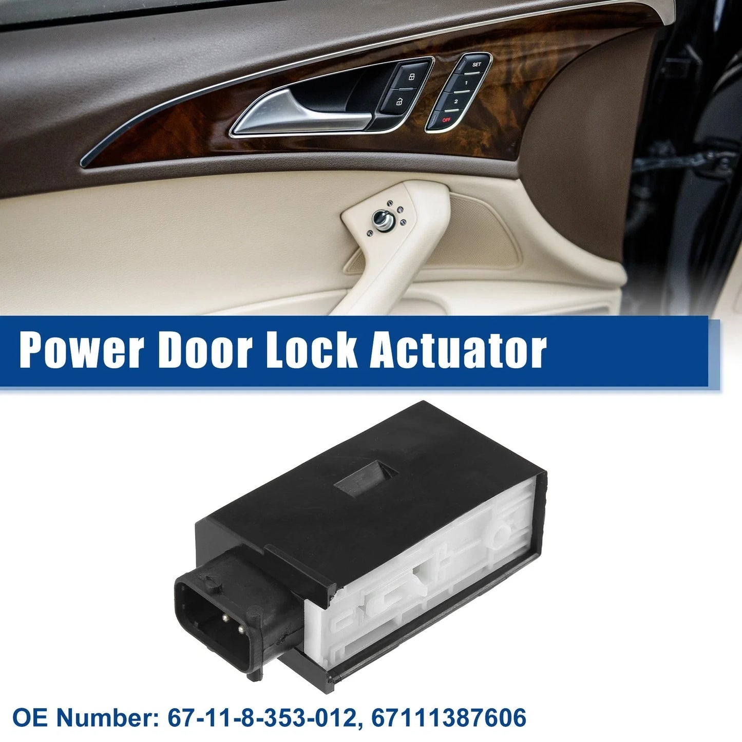 Front Left & Right Door Lock Latch Actuator for BMW