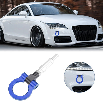 Blue Front Bumper Trailer Ring Eye Tow Hook for Honda Fit, S2000, Acura TL