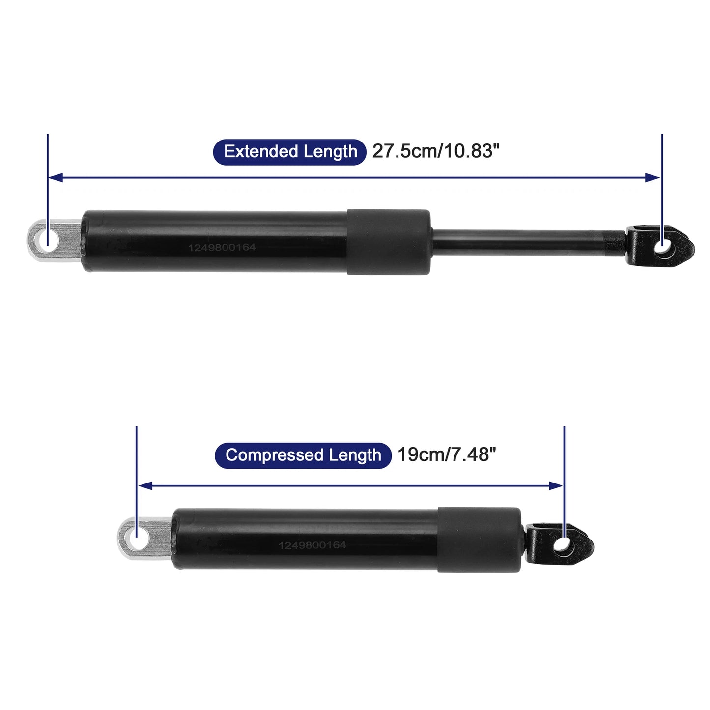 2 Pcs Rear Hatch Lift Support Struts No.1249800164 for Mercedes-Benz E-Class (2003–2009)