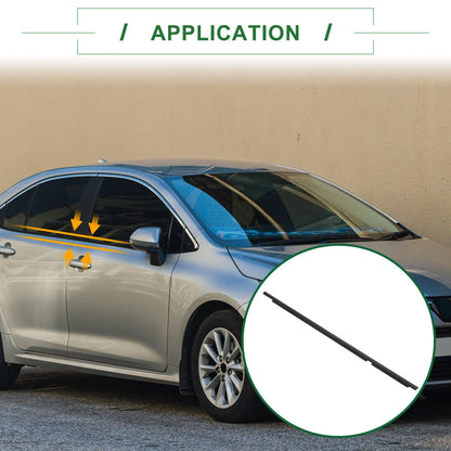 1pc Rear Right Window Seal No. 7573002150 for Toyota Corolla (2009–2013)