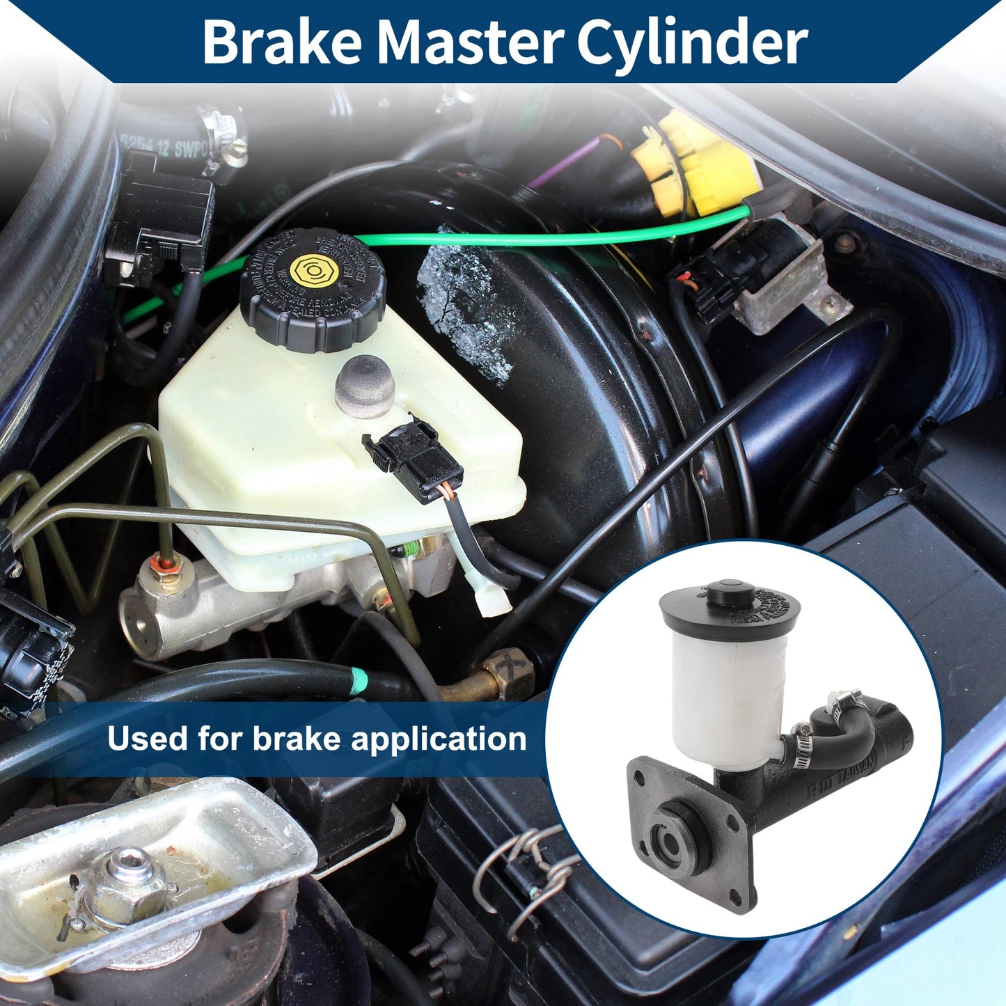 Brake Master Cylinder Reservoir No. 4720160420 for Toyota Pickup (1979–1985)