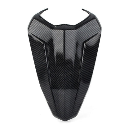 Carbon Fiber Look Rear Pillion Seat Cowl for Yamaha YZF R15 V3 (2017–2019)