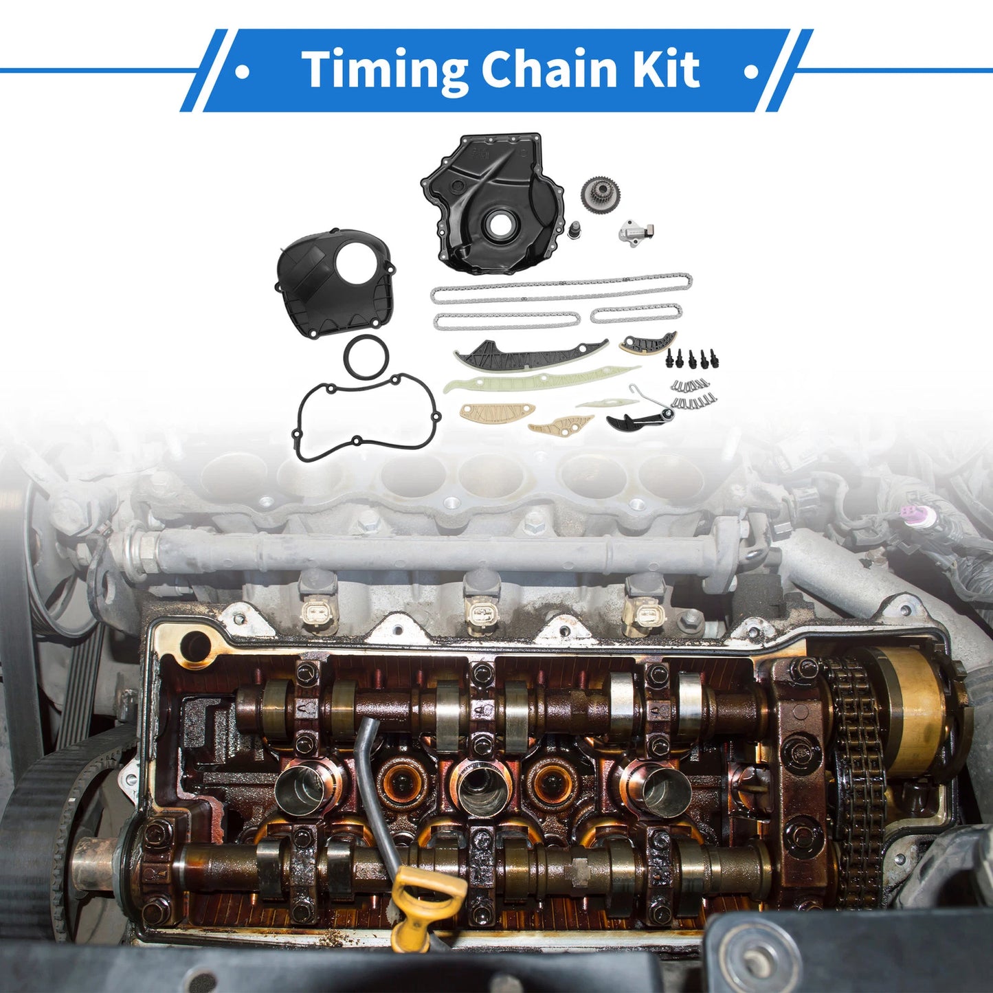 Engine Timing Chain Kit No. 06H103269H for Volkswagen Tiguan (2009–2010)