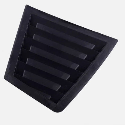 2 x Glossy Black Vent Window Scoop Louver Trim for Chevrolet Cruze (2010–2015)