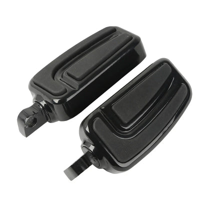 10mm Male Mount Footpegs for Harley Touring Sportster XL883 1200 (2004-2023)