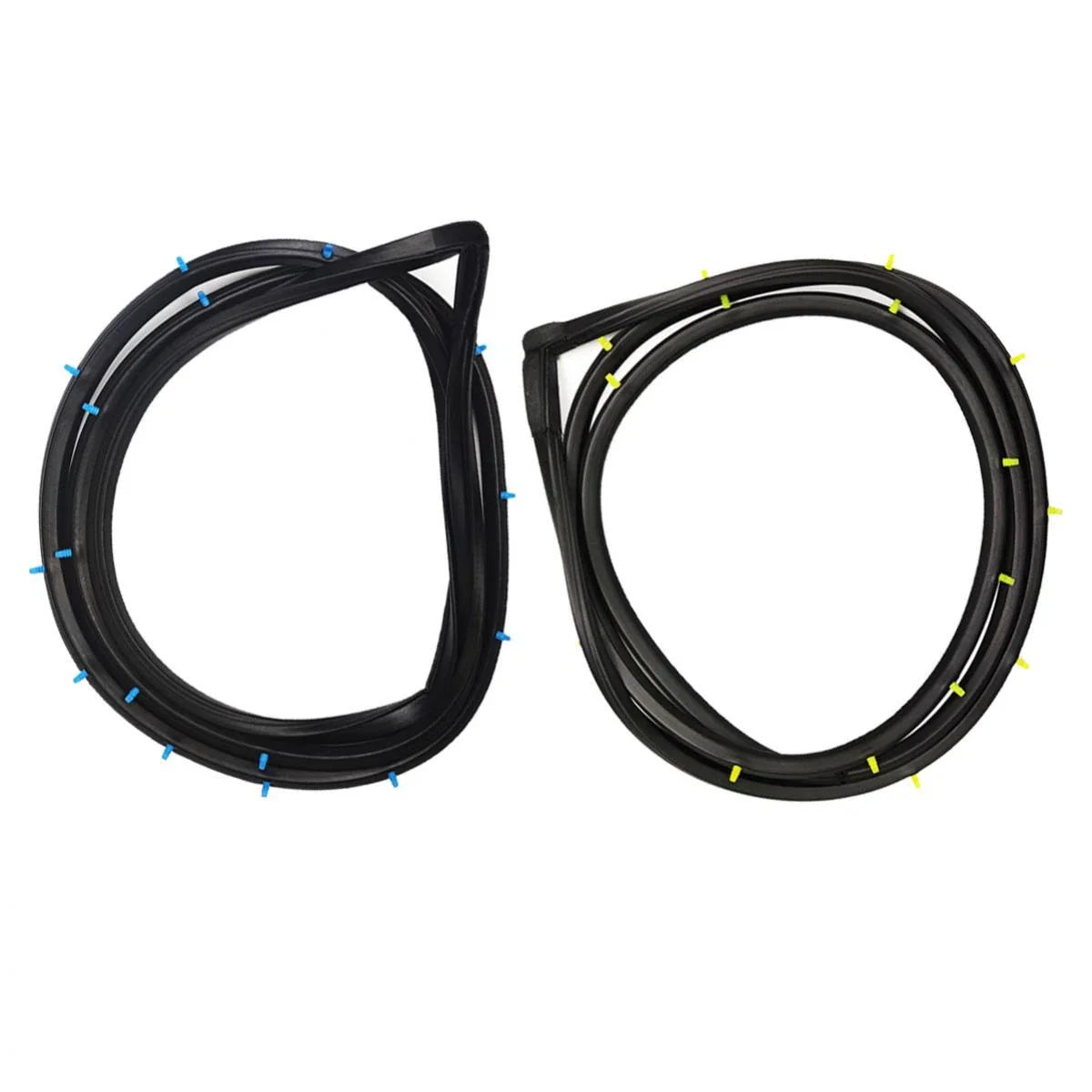 Door Rubber Weatherstrip Seal Rear L+R Fits Datsun Sunny B210 120Y 4D Sedan D05