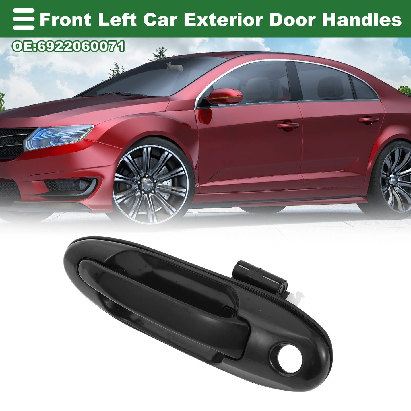 Front Left Door Handle No. 6922060071 for Toyota Land Cruiser