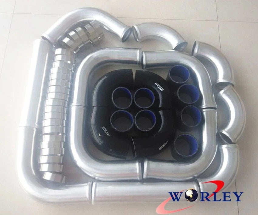 2.5" Turbo Intercooler Piping Kit for Universal Applications