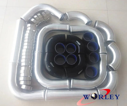 2.5" Turbo Intercooler Piping Kit for Universal Applications