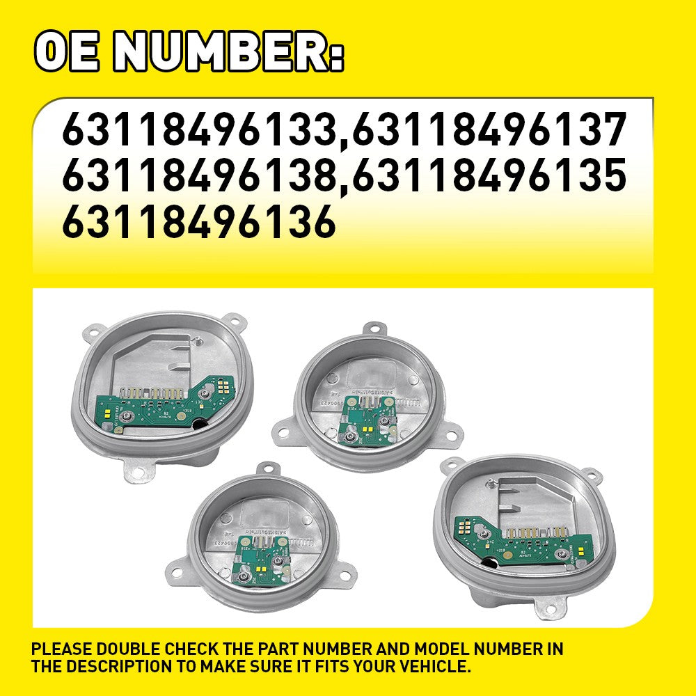 Set of 4 Yellow Angel Eye LED Modules for BMW G20 M340i (2019–2023)