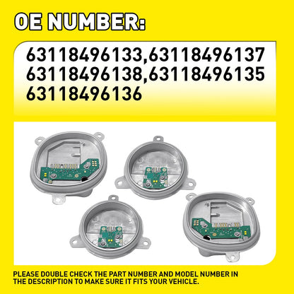 Set of 4 Yellow Angel Eye LED Modules for BMW G20 M340i (2019–2023)