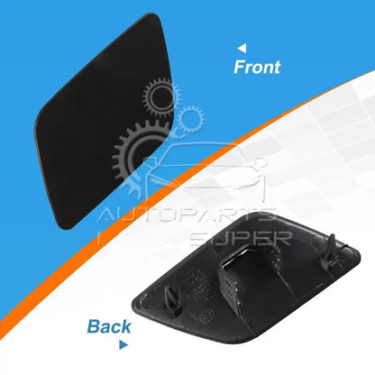 Front Bumper Headlight Washer Nozzle Cover Cap for Audi A6 (2005–2008)