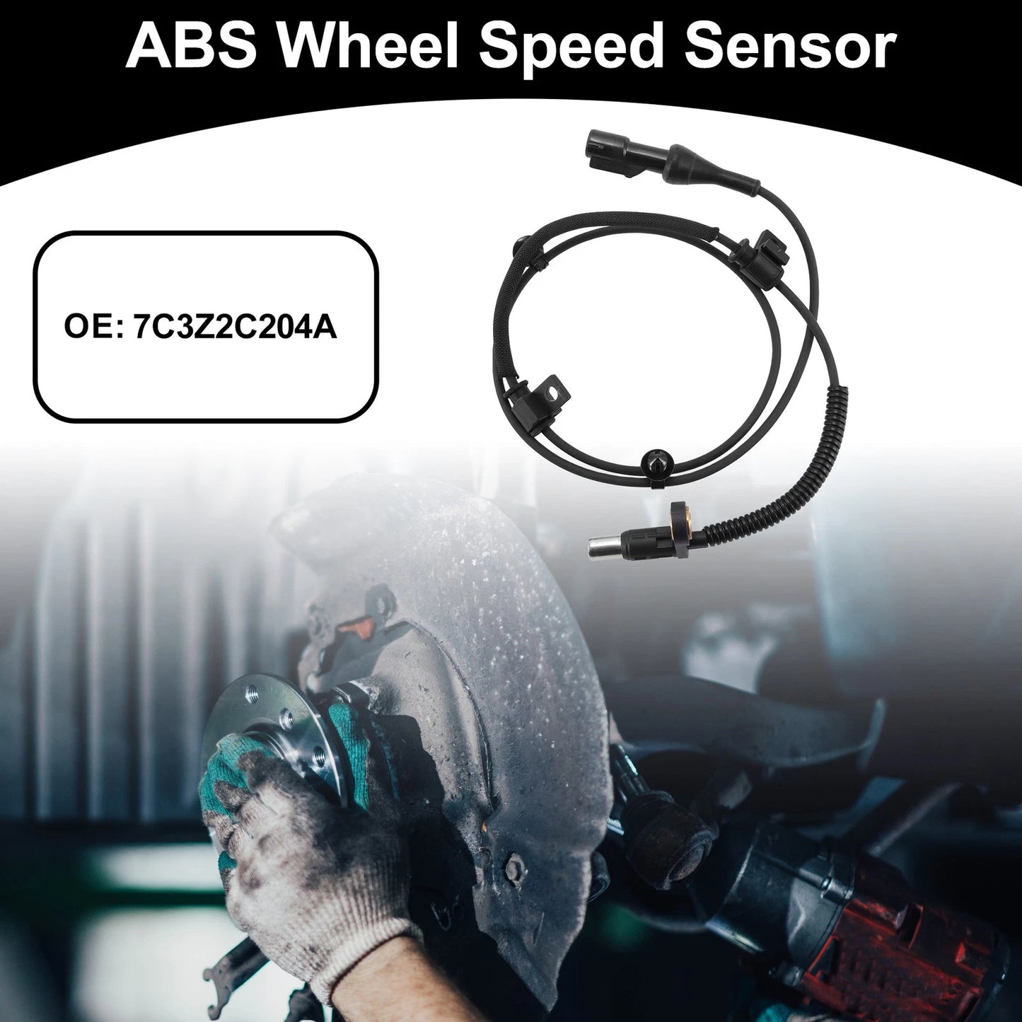 ABS Wheel Speed Sensor No. 7C3Z2C204A for Ford F-250 Super Duty (2007–2010)