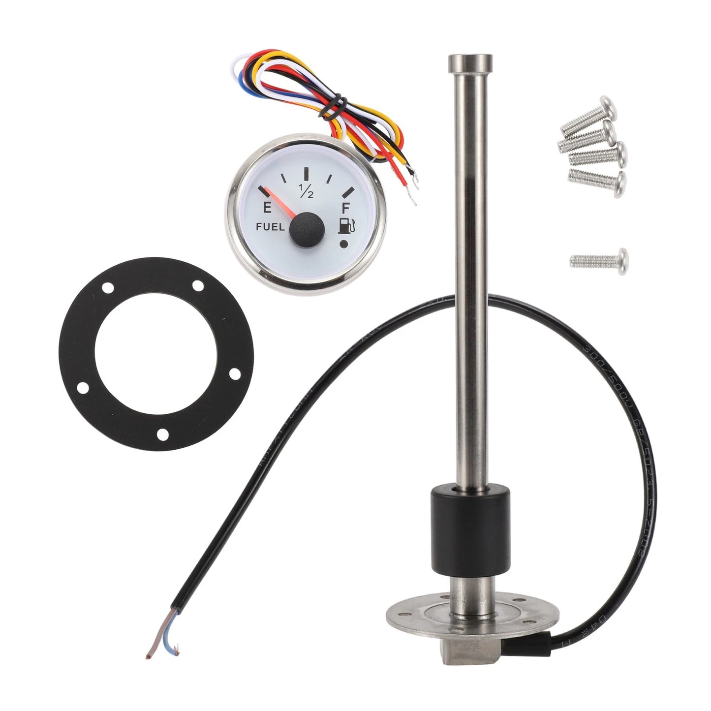 Fuel Sending Unit and Gauge Kit 240-33 Ohm 216mm for Boat Car