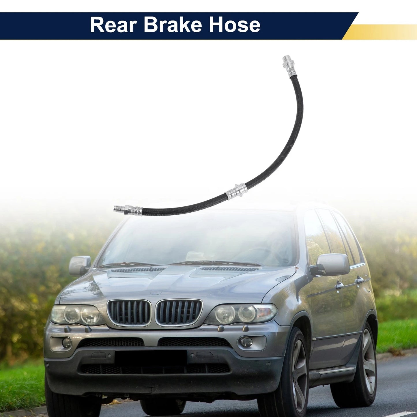 Rear Brake Hose for BMW X5 (2007–2017) No. 34306788437