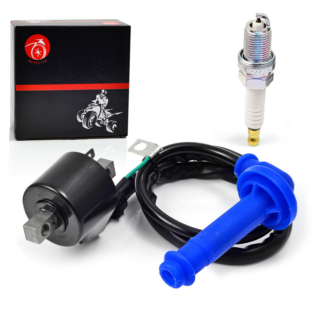 Ignition Coil & Spark Plug for Honda TRX450ER TRX450R (2006–2014)