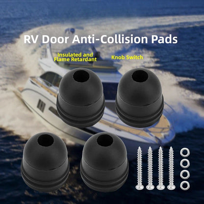 Door Bumper Pad / Threaded Fastening / for RV Sliding Doors