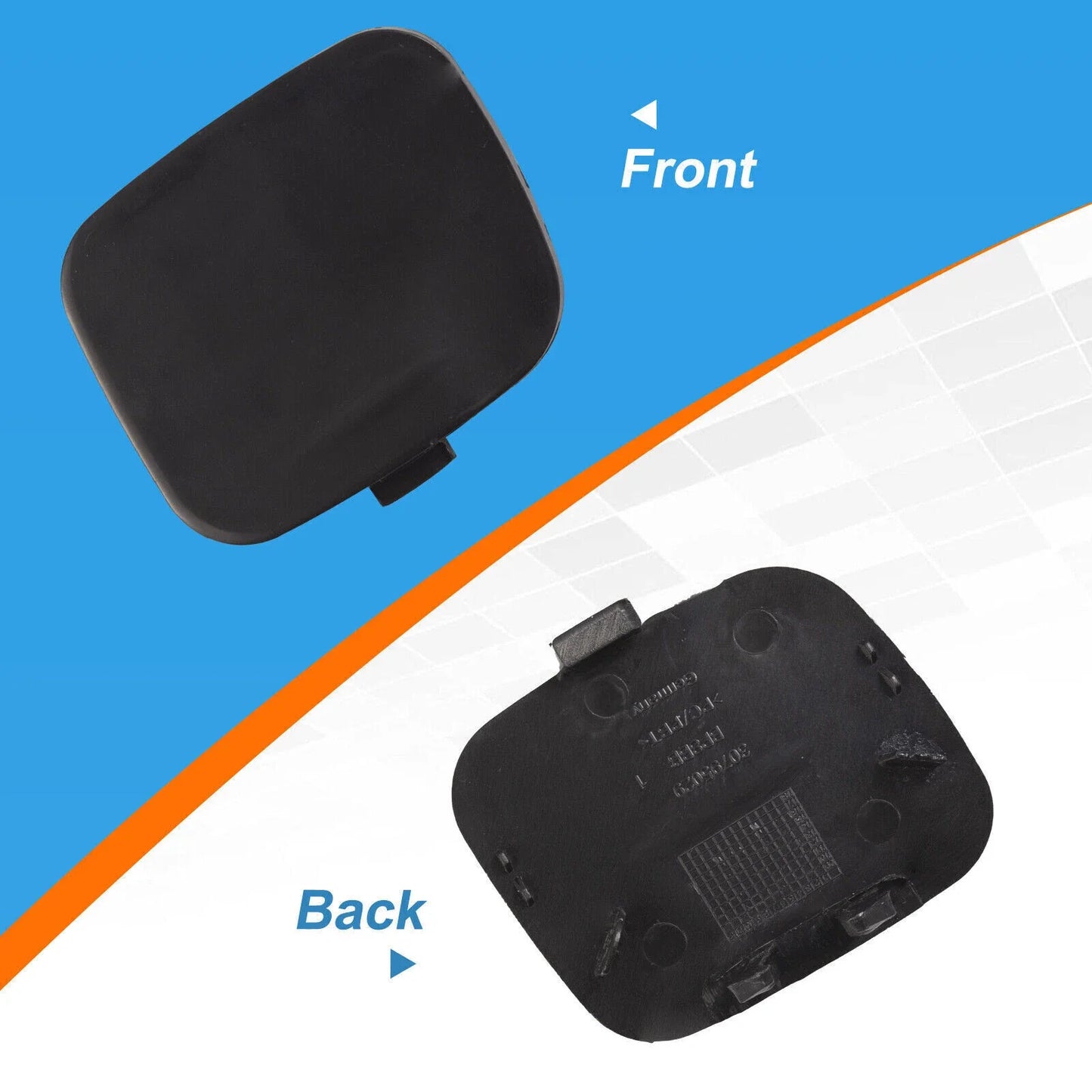 Rear Bumper Tow Hook Cover for VOLVO S60 V60 (2011–2018)