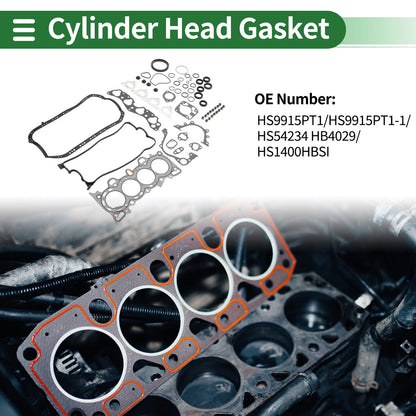 Set of 1 Cylinder Head Gasket for Honda Civic HX/CX/DX/LX (No.HS9915PT1)