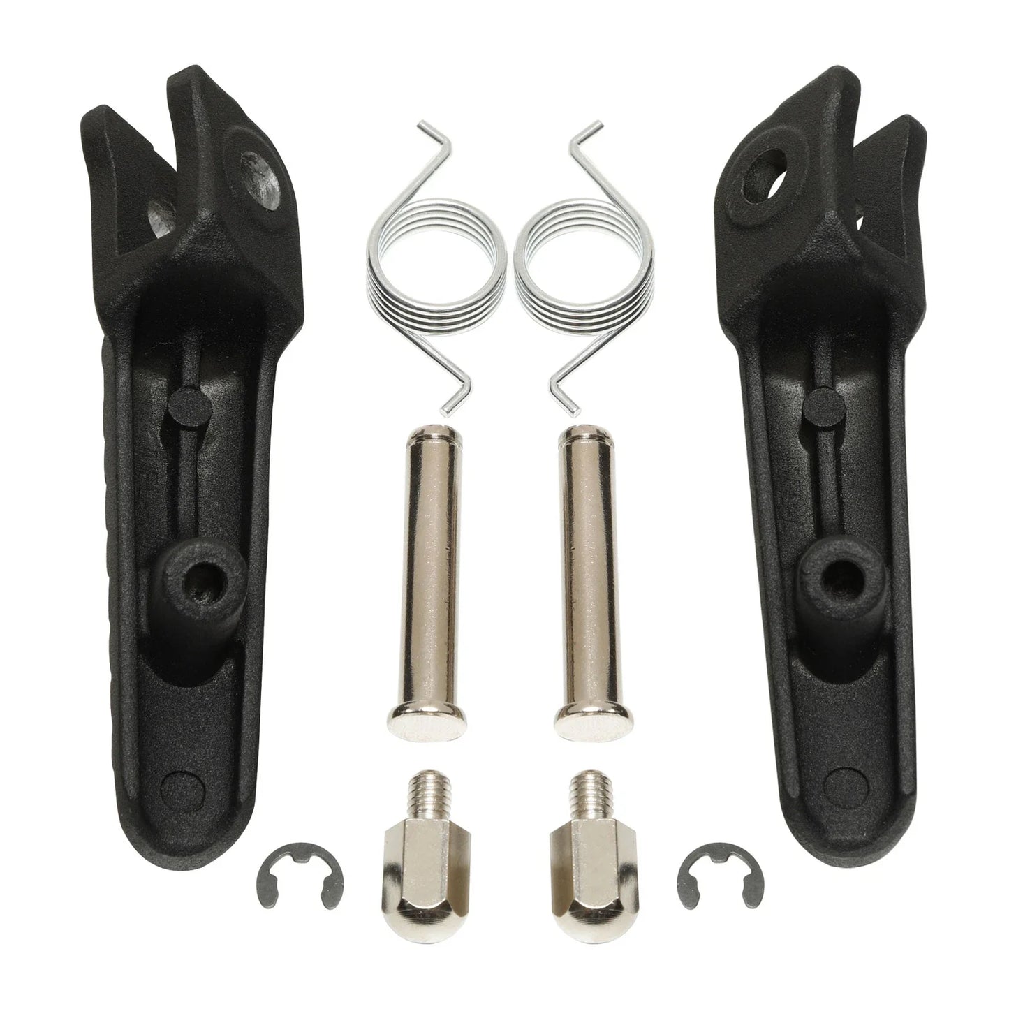 Rider Driver Footpegs Footrests for Honda CBR600RR CBR1000RR (2003-2025)