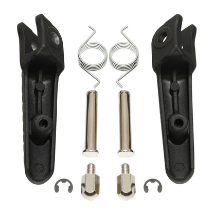 Rider Driver Footpegs Footrests for Honda CBR600RR CBR1000RR (2003-2025)