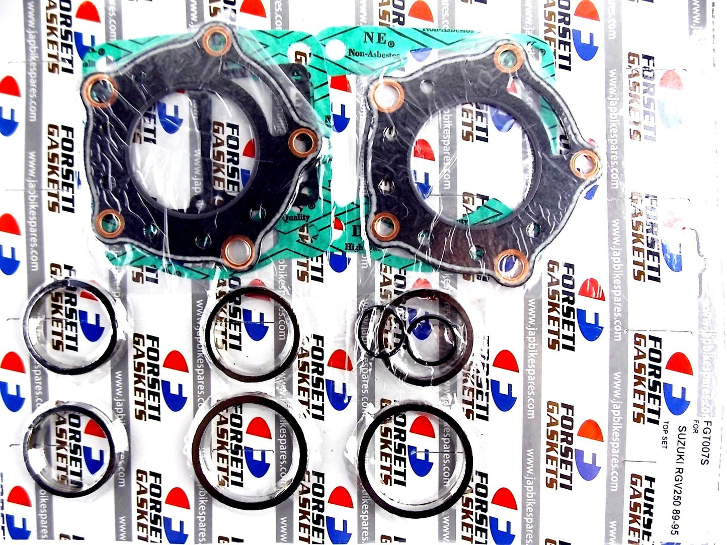 Top End Kit for Suzuki TV250 Wolf (1988–1990) 56mm Piston Gasket Set