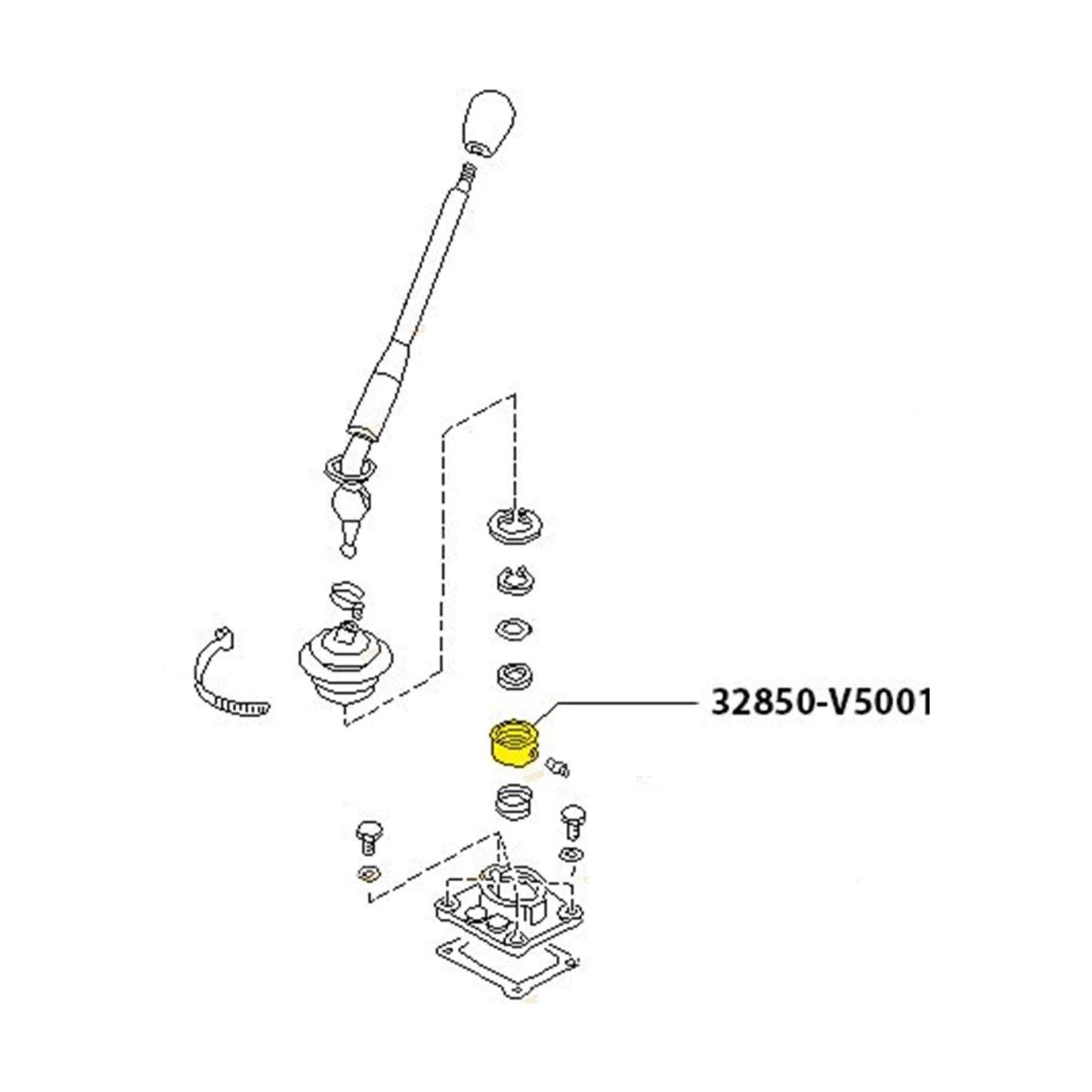 Gear Stick Shifter Bush Kit for Nissan Patrol GQ Y60 Safari Manual