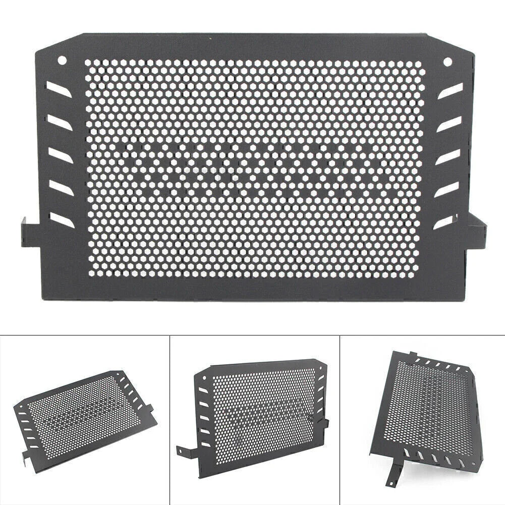 Black Radiator Engine Cooler Grill Guard for Kawasaki Vulcan EN650 (2015-2016)