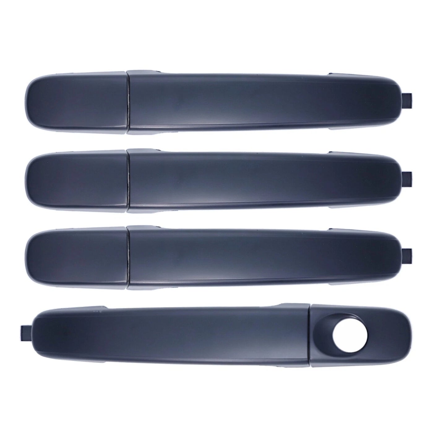 Set of 4 Outer Door Handles Black for Ford Falcon FG (2008–2016)