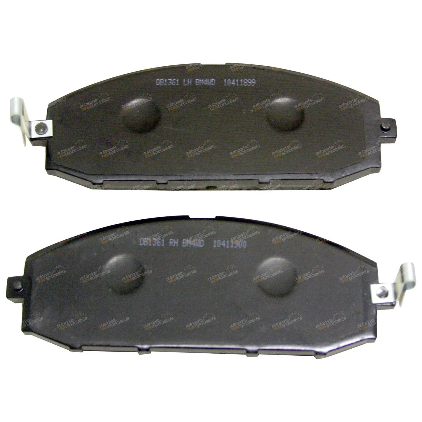 Front Disc Brake Pad Set for Nissan Patrol Y61 GU (1997-2016) 4x4