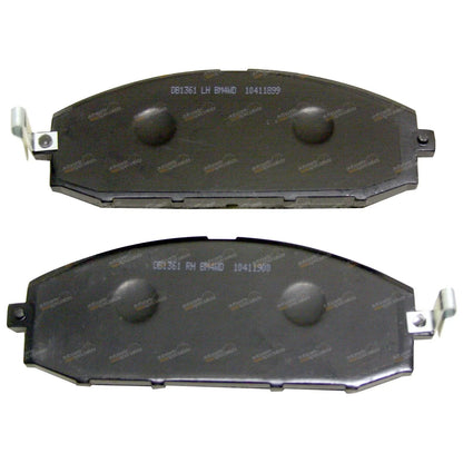 Front Disc Brake Pad Set for Nissan Patrol Y61 GU (1997-2016) 4x4