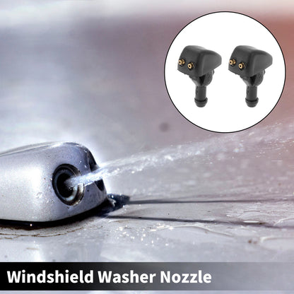 2X Windshield Washer Nozzle for Ford Transit (1991–2000) No. 86VB17666BB
