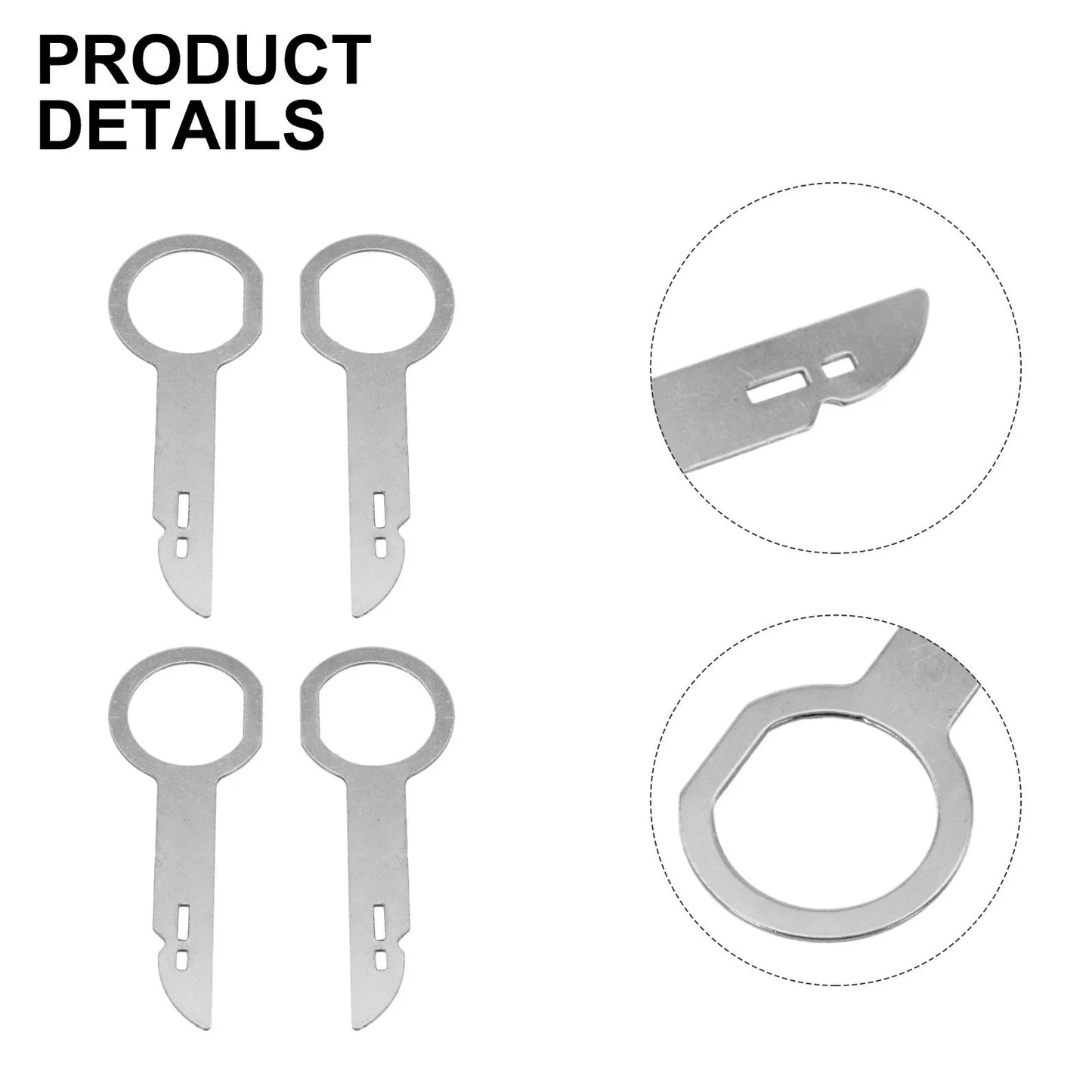 Professional Grade Metal Car Radio Release Tools for Ford For Mercedes