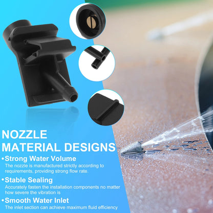 2X Windshield Washer Nozzle Kit for Nissan Altima (289323TA0A)